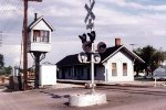 NKP Depot - Knox, Indiana - circa 1960's